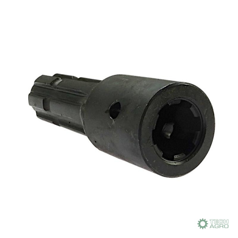 Redukcja wałka WOM adapter z otworem zabezpieczającym 1 1/8" 6 wpustów na wałek 1 3/8" 6 wpustów MORGA Redukcja wałka WOM adapter z otworem zabezpieczającym 1 1/8" 6 wpustów na wałek 1 3/8" 6 wpustów MORGA
