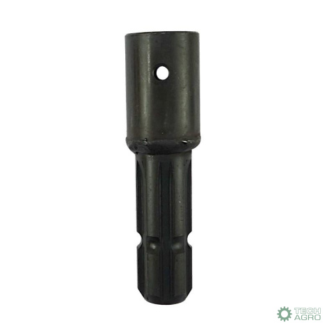 Redukcja wałka WOM adapter z otworem zabezpieczającym 1 3/8" 21 wpustów na wałek 1 3/8" 6 wpustów MORGA Redukcja wałka WOM adapter z otworem zabezpieczającym 1 3/8" 21 wpustów na wałek 1 3/8" 6 wpustów MORGA