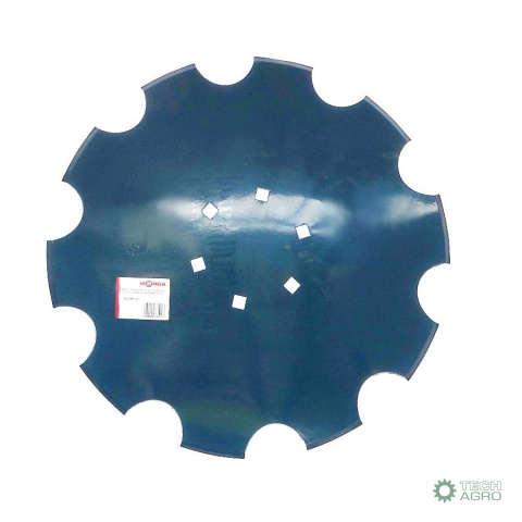 Talerz uzębiony FI-460mm grubość 4mm brony talerzowej mocowanie piasta AP21 6 otworów rozstaw śrub mocujących 120mm stal borowa Talerz uzębiony FI-460mm grubość 4mm brony talerzowej mocowanie piasta AP21 6 otworów rozstaw śrub mocujących 120mm stal borowa