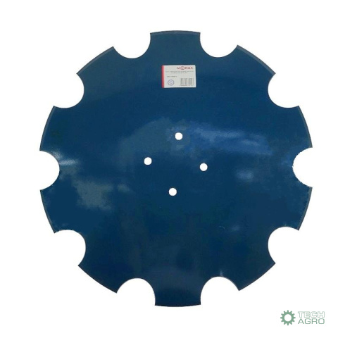 Talerz uzębiony FI-510mm, grubość 4mm mocowanie piasta typ SKF 4 otwory rozstaw śrub 98mm 1966-20M Unia Ares AU341 stal borowa Talerz uzębiony FI-510mm, grubość 4mm mocowanie piasta typ SKF 4 otwory rozstaw śrub 98mm 1966-20M Unia Ares AU341 stal borowa