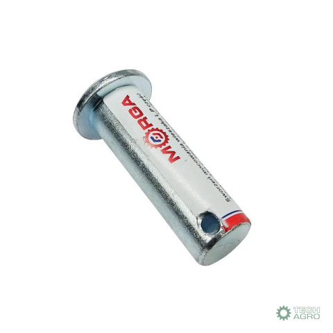 Sworzeń mocowania wieszaka L.P część dolna z kołnierzem Ursus C-330, C-360 hartowany MORGA Sworzeń mocowania wieszaka L.P część dolna z kołnierzem Ursus C-330, C-360 hartowany MORGA