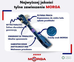 Wieszak lewy Ursus C-360 MORGA