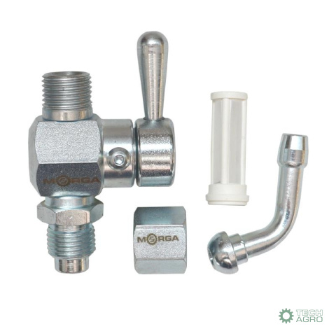 Kran paliwa z filtrem i kolankiem 50552110 (sprzedawany po 10 sztuk) MORGA widoczna cena za 1 sztukę Kran paliwa z filtrem i kolankiem 50552110 (sprzedawany po 10 sztuk) MORGA widoczna cena za 1 sztukę