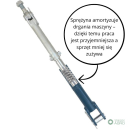 Stabilizator nowy typ ze sprężyną amortyzującą Zetor MORGA