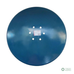 Talerz gładki FI-560mm, grubość 4mm mocowanie piasta AP21 6 otworów rozstaw śrub mocujących 120mm stal borowa MORGA