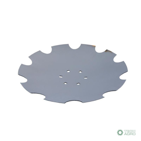 Talerz uzębiony FI-510mm, grubość 4mm mocowanie piasta AP21 6 otworów rozstaw śrub mocujących 120 mm stal borowa MORGA Talerz uzębiony FI-510mm, grubość 4mm mocowanie piasta AP21 6 otworów rozstaw śrub mocujących 120 mm stal borowa MORGA
