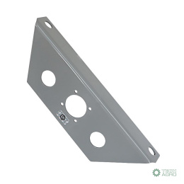 Wspornik gniazd hydraulicznych M22 + gniazda elektrycznego 3pinowego malowany proszkowo MORGA