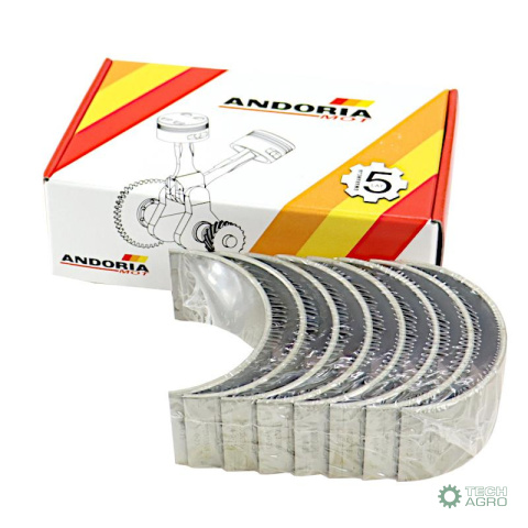 Komplet panewek korbowodowych N-0,75 (III szlif) Ursus C-385 4-cyl. ANDORIA - MOT Komplet panewek korbowodowych N-0,75 (III szlif) Ursus C-385 4-cyl. ANDORIA - MOT