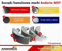 SZCZĘKA HAM. ZETOR ANDORIA-MOT