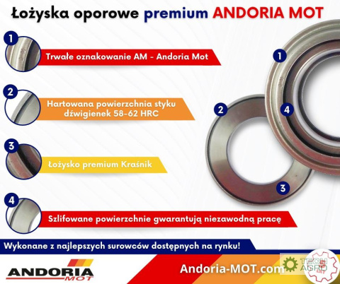 ŁOŻYSKO WYC.SPRZ.C385 4-DŹWIGIENKI PREMIUM ANDORIA-MOT ŁOŻYSKO WYC.SPRZ.C385 4-DŹWIGIENKI PREMIUM ANDORIA-MOT