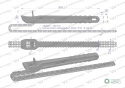 Klucz łańcuchowy do filtrów -140mm Wary ński