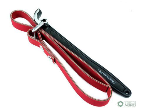 Klucz paskowy skóra do filtrów Waryński 200mm Klucz paskowy skóra do filtrów Waryński 200mm