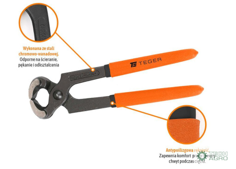 Obcęgi 200 mm / TEGER Obcęgi 200 mm / TEGER