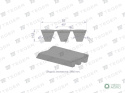 Pas klinowy Hard-Belt (T-671012.0) AP1003631 do CLAAS 671012.0 TEGER