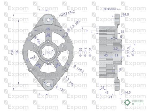 Pokrywa przednia alternatora 0120468055EX Nowy Typ EXPOM KWIDZYN eu Pokrywa przednia alternatora 0120468055EX Nowy Typ EXPOM KWIDZYN eu