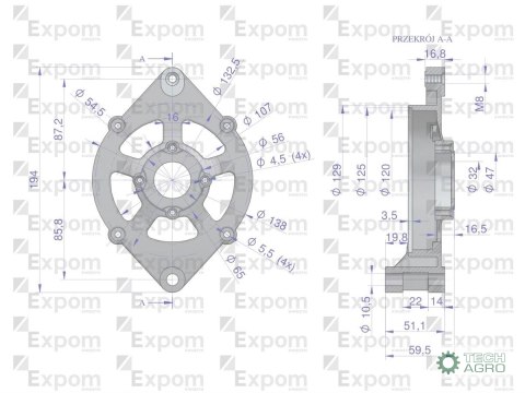 Pokrywa przednia alternatora 0120488205 Nowy Typ EXPOM KWIDZYN eu Pokrywa przednia alternatora 0120488205 Nowy Typ EXPOM KWIDZYN eu