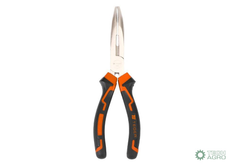 Szczypce wydłużone - odgięte 200 mm / TEGER Szczypce wydłużone - odgięte 200 mm / TEGER
