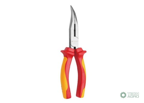 Szczypce wydłużone - odgięte izolowane VDE 160 mm / TEGER Szczypce wydłużone - odgięte izolowane VDE 160 mm / TEGER