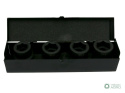 Zestaw nasadek udarowych 1" 4 cz. 27. 30. 32. 33 mm ze stali CrMo DIN 3129 Waryński