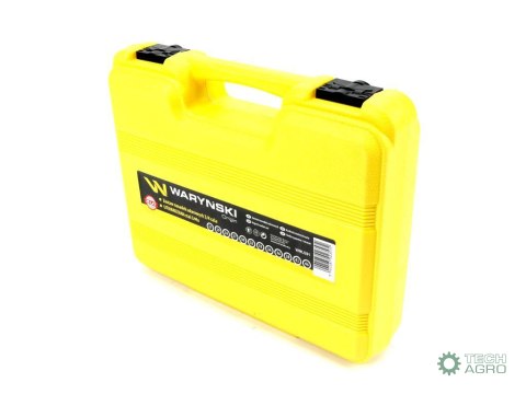 Zestaw nasadek udarowych dwunastokątnych 3/4" 12 el. Waryński Zestaw nasadek udarowych dwunastokątnych 3/4" 12 el. Waryński