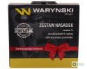 Zestaw nasadek w kasecie metalowej. 30 el. Waryński edycja prezentowa