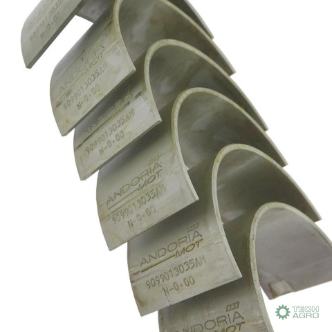 Komplet panewek korbowodowych N-0,00 (nominalne) Ursus MF3 ANDORIA - MOT Komplet panewek korbowodowych N-0,00 (nominalne) Ursus MF3 ANDORIA - MOT