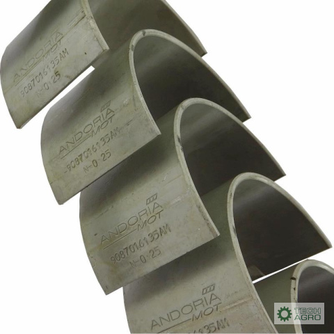 Komplet panewek korbowodowych N-0,25 (I szlif) SW400 9087016135, PLA1895, 6CT107 Bizon ANDORIA - MOT Komplet panewek korbowodowych N-0,25 (I szlif) SW400 9087016135, PLA1895, 6CT107 Bizon ANDORIA - MOT