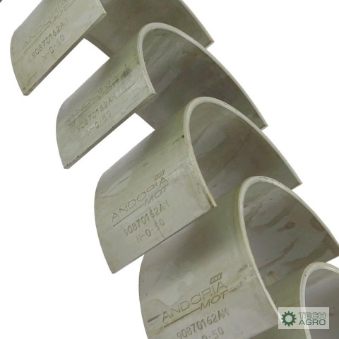 Komplet panewek korbowodowych N-0,50 (II szlif) SW400 90870162, 6CT107 Bizon ANDORIA - MOT Komplet panewek korbowodowych N-0,50 (II szlif) SW400 90870162, 6CT107 Bizon ANDORIA - MOT