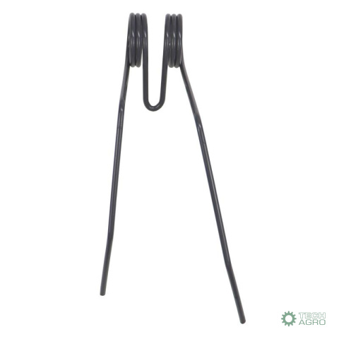 Palec zagarniający redlicy stopkowej podwójny 5.0 mm malowany proszkowo MORGA Palec zagarniający redlicy stopkowej podwójny 5.0 mm malowany proszkowo MORGA