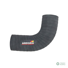 Przewód kolano 90stopni fi-35,5x5mm zbrojony kord IMR60, 30528 (sprzedawane po 2) ANDORIA