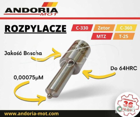 Rozpylacz do silnika 6T220, T-25 ANDORIA-MOT Rozpylacz do silnika 6T220, T-25 ANDORIA-MOT