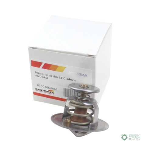 Termostat silnika 83C 54mm ANDORIA Termostat silnika 83C 54mm ANDORIA