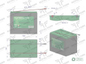 Bateria 90Ah 9V ROYAL FARM 201031012