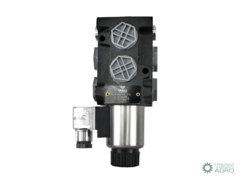 Dzielnik. zawór. elektrozawór kierunkowy elektromagnetyczny kontroli (DVS6/50L) 12V DC 6/2 G1/2 50L VOIMA Dzielnik. zawór. elektrozawór kierunkowy elektromagnetyczny kontroli (DVS6/50L) 12V DC 6/2 G1/2 50L VOIMA
