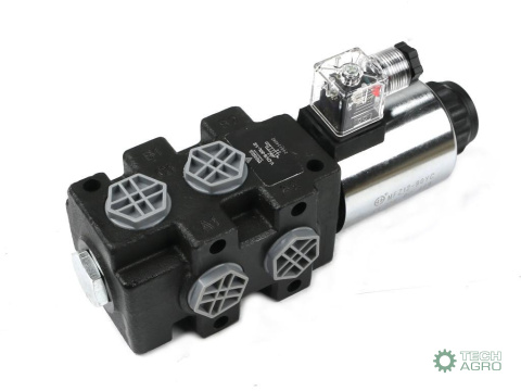 Dzielnik. zawór. elektrozawór kierunkowy elektromagnetyczny kontroli (SVV6/2-90L) 12V DC 6/2 G1/2 80L VOIMA Dzielnik. zawór. elektrozawór kierunkowy elektromagnetyczny kontroli (SVV6/2-90L) 12V DC 6/2 G1/2 80L VOIMA