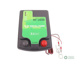 ELEKTRYZATOR 2J BAT-SIECIOWY RF-2000 Z ZASILACZEM ROYAL-FARM