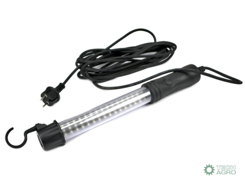 Lampa warsztatowa kanałowa LED 230V IP54 kabel 7m 16W SMD 1500lm Teger Lampa warsztatowa kanałowa LED 230V IP54 kabel 7m 16W SMD 1500lm Teger