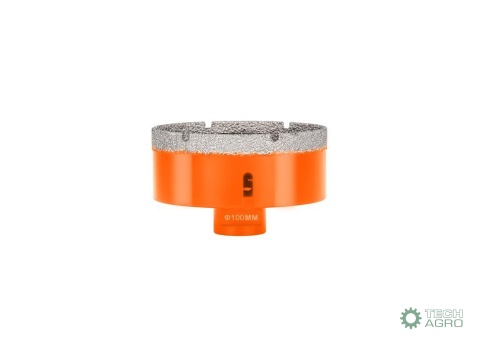 Otwornica diamentowa z uchwytem M14/100 mm / TEGER
