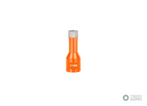 Otwornica diamentowa z uchwytem M14/14 mm / TEGER