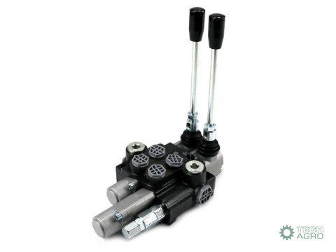 Rozdzielacz hydrauliczny 2-sekcyjny 40L (1-sekcja pływająca) VOIMA Rozdzielacz hydrauliczny 2-sekcyjny 40L (1-sekcja pływająca) VOIMA