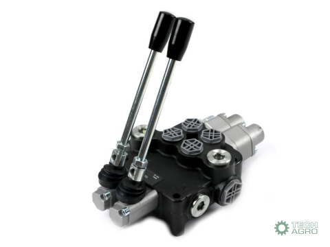 Rozdzielacz hydrauliczny 2-sekcyjny 80L (2-sekcje pływające) VOIMA Rozdzielacz hydrauliczny 2-sekcyjny 80L (2-sekcje pływające) VOIMA