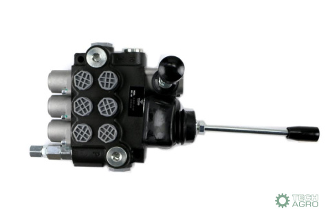 Rozdzielacz hydrauliczny 3-sekcyjny 40L (2 sekcje x 1 dźwignia + 1 sekcja x 1 dźwignia) VOIMA Rozdzielacz hydrauliczny 3-sekcyjny 40L (2 sekcje x 1 dźwignia + 1 sekcja x 1 dźwignia) VOIMA