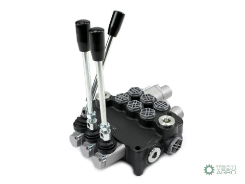 Rozdzielacz hydrauliczny 3-sekcyjny 80L (1-sekcja pływająca) VOIMA Rozdzielacz hydrauliczny 3-sekcyjny 80L (1-sekcja pływająca) VOIMA