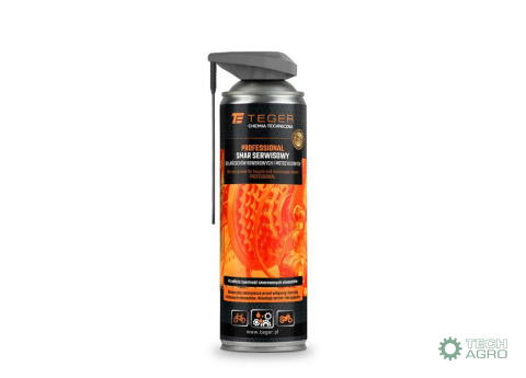 Smar serwisowy do łańcuchów rowerowych i motocyklowych PROFESSIONAL z aplikatorem EVO, 500ml, Teger