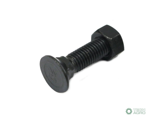 Śruba kpl. płużna podsadzana D 608 M12x50 mm kl.12.9 zastosowanie ząb SX Waryński Śruba kpl. płużna podsadzana D 608 M12x50 mm kl.12.9 zastosowanie ząb SX Waryński