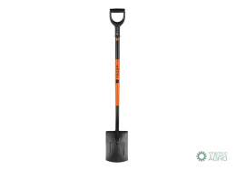 Szpadel prosty na metalowym trzonku, (dł. 1250 mm), Teger
