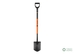 Szpadel szpiczasty na metalowym trzonku, (dł. 1250 mm), Teger