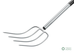 Widły gospodarcze 4-zębne na metalowymtrzonku - Extra Long, (dł. 1580 mm) Extreme, Teger