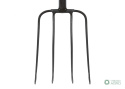 Widły gospodarcze 4-zębne na metalowymtrzonku - Standard, (dł. 1250 mm), Teger