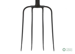 Widły gospodarcze 4-zębne na metalowymtrzonku - Standard, (dł. 1250 mm), Teger